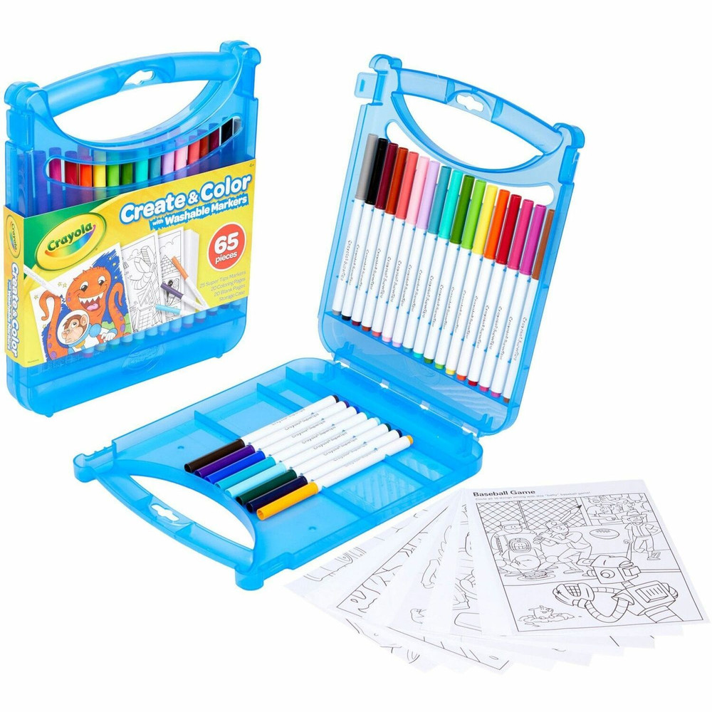 Crayola, LLC Crayola 040377 Crayola Super Tips Art Kit