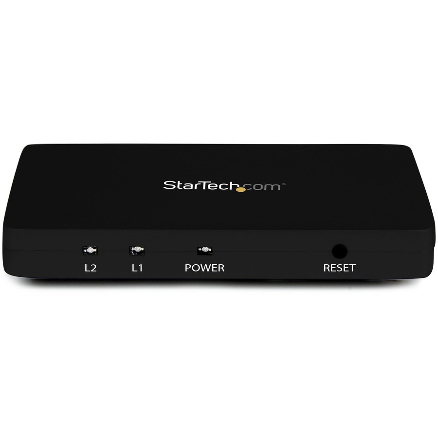 StarTech.com ST122HD4K StarTech.com HDMI Splitter 1 In 2 Out - 4k 30Hz - 2 Port - Aluminum - HDMI Multi Port - HDMI Audio Splitter