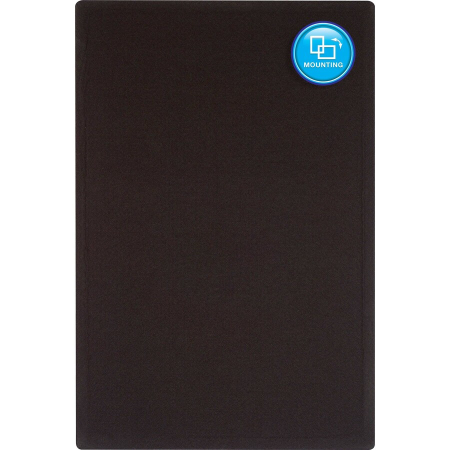 ACCO Brands Corporation Quartet 7683BK Quartet Oval Office Bulletin Board