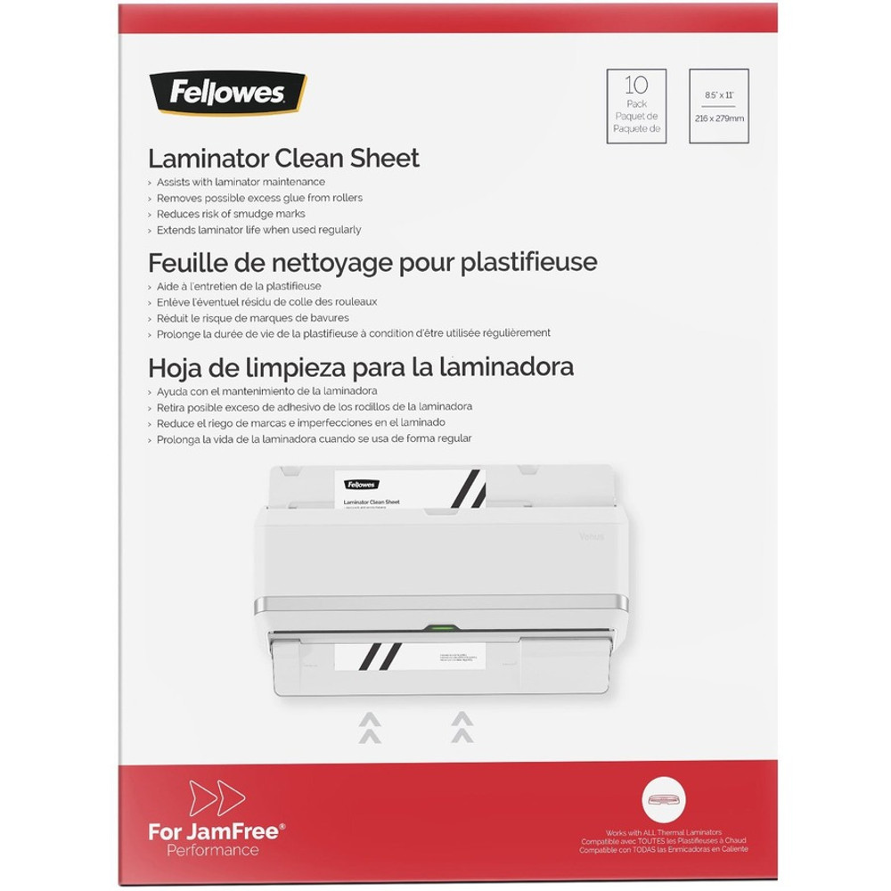 Fellowes, Inc. Fellowes 5320603 Fellowes Laminator Cleaning Sheets 10pk