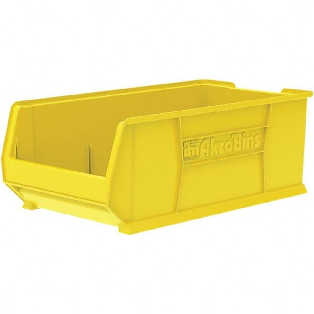 Akro-Mils 30293YELLO Plastic Hopper Stacking Bin: Yellow