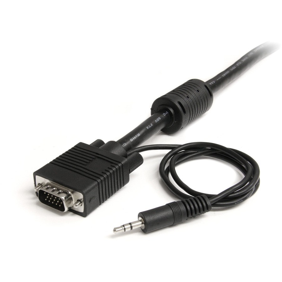StarTech.com MXTHQMM30A StarTech.com 30 ft Coax High Resolution Monitor VGA Cable with Audio HD15 M/M
