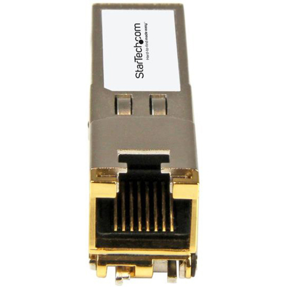 StarTech.com 10065-ST StarTech.com Extreme Networks 10065 Compatible SFP Module - 1000BASE-T - 1GE Gigabit Ethernet SFP to RJ45 Cat6/Cat5e Transceiver - 100m