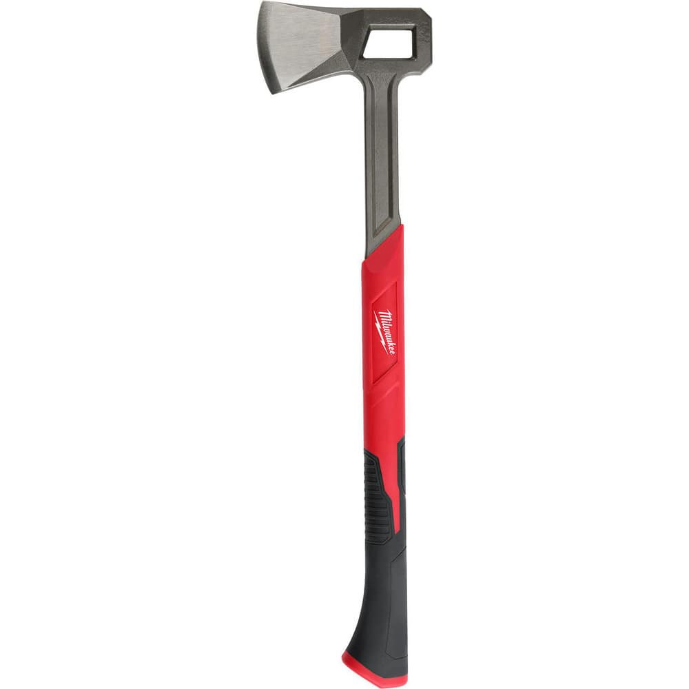 Milwaukee Tool 48-22-9062 Hatchets & Axes; Tool Type: Single Bit Axe ; Head Weight (Lb): 4 ; Handle Material: Steel ; Blade Length: 4 ; Overall Length: 22.00