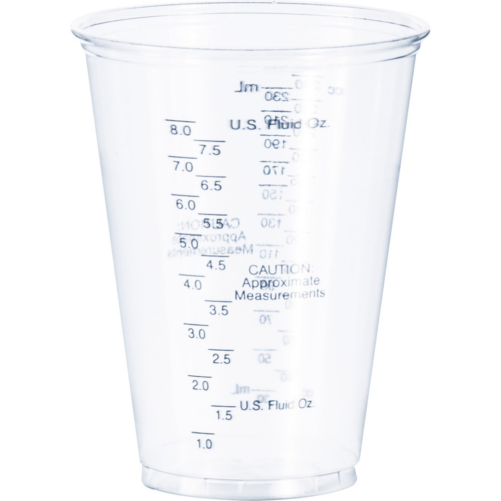 Solo Cup Company Solo TP10DGM Solo Ultra Clear 10 oz Graduated Medical Cups