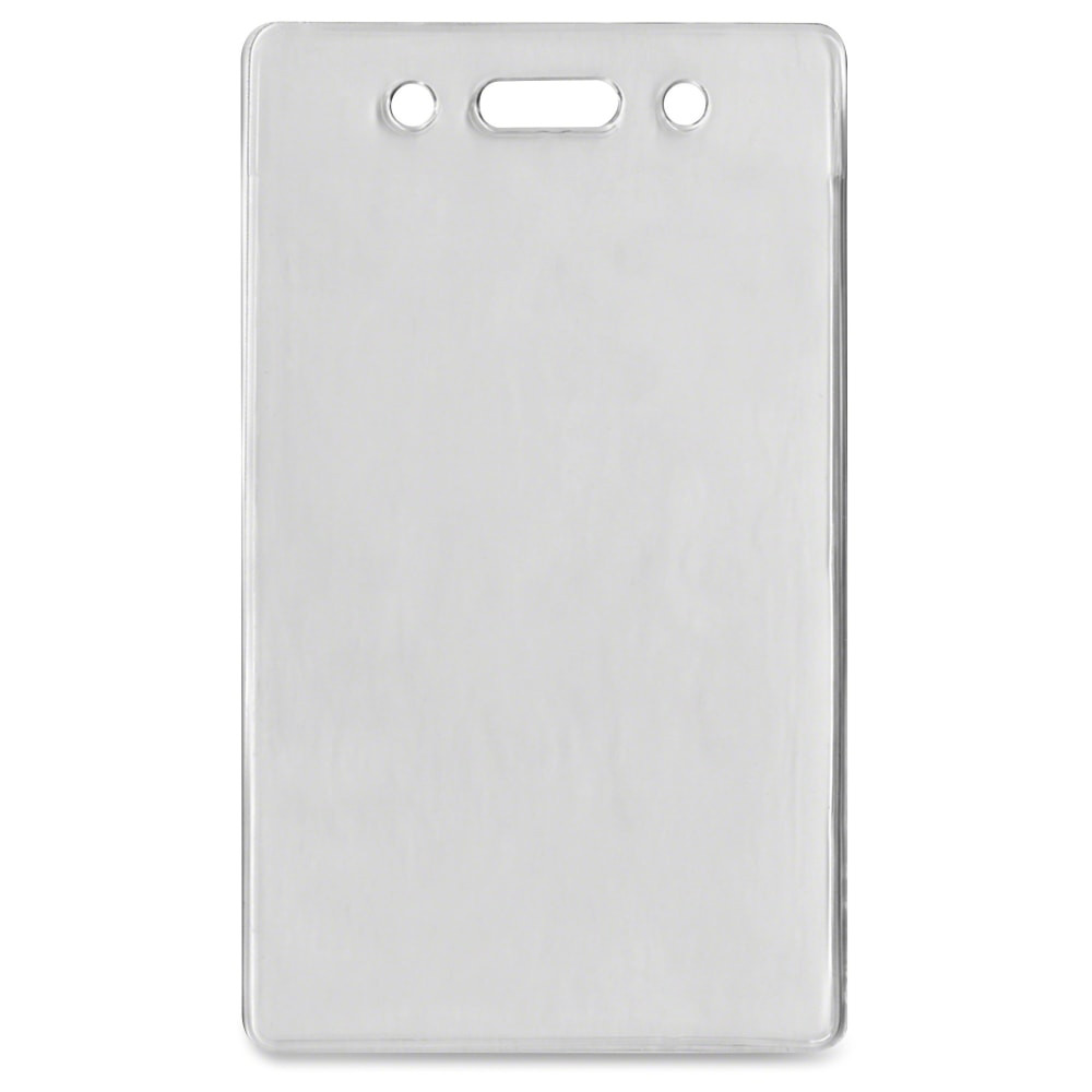 ADVANTUS CORP. 75451 Advantus Proximity Badge Holder, Vertical, 4-1/2in x 2-1/2in, Pack of 50