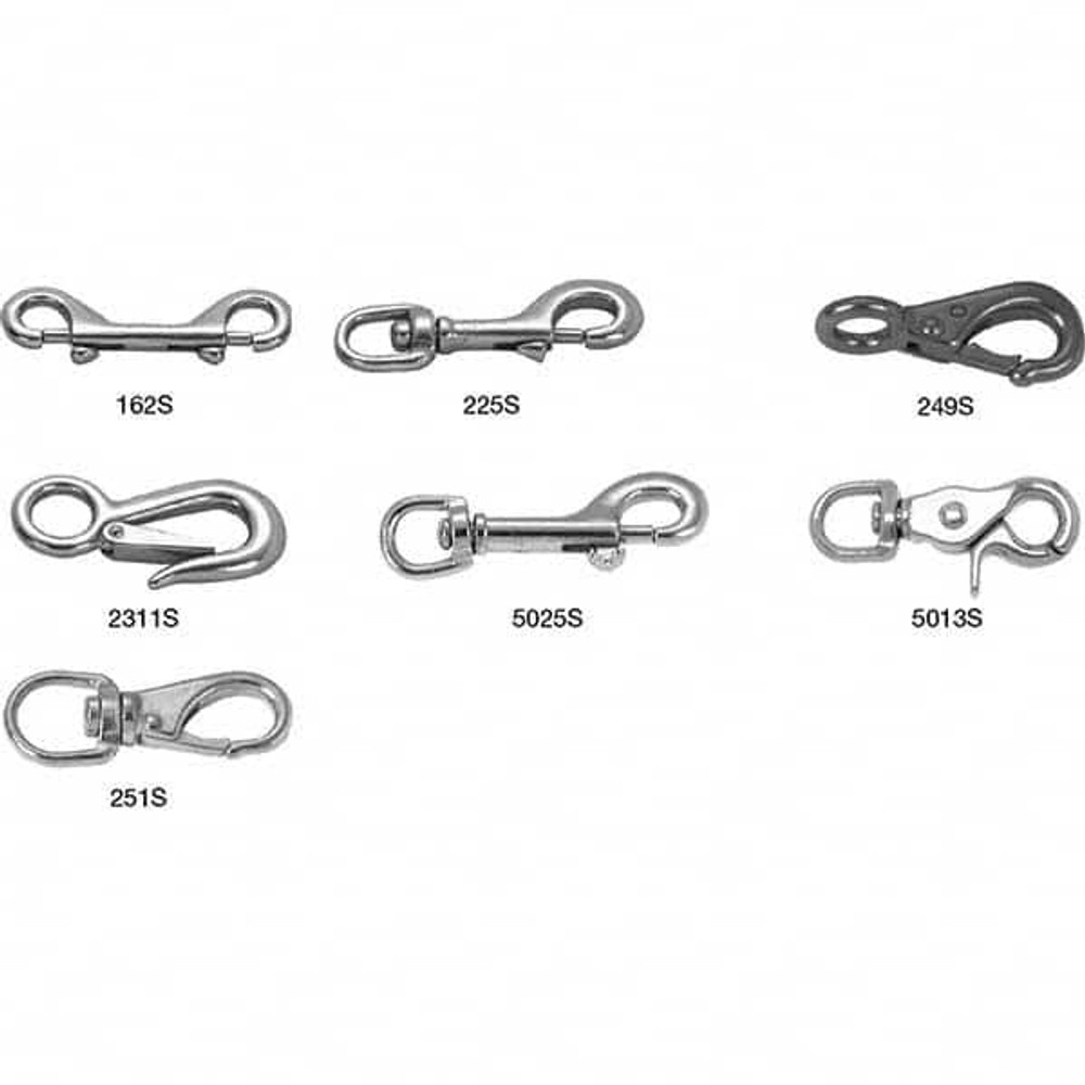 Campbell T7631604 Latched & Snap Hook: 400 lb Load Capacity