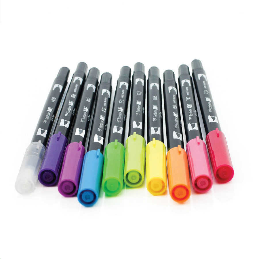 Tombow 56185 Tombow Dual Brush Pen Set