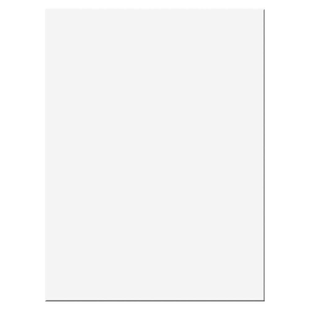 PACON CORPORATION SunWorks 8717 Riverside Groundwood Construction Paper, 100% Recycled, 18in x 24in, Bright White, Pack Of 50