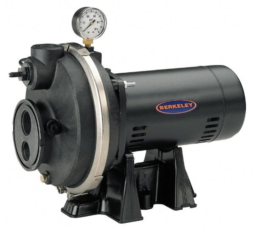 Berkeley 15PLS11C Jet Pumps; GPM @ 30 Feet of Head: 11.50 ; GPM @ 60 Feet of Head: 6.5 ; GPM @ 20 Feet of Head: 15.80 ; GPM @ 10 Feet of Head: 23.2