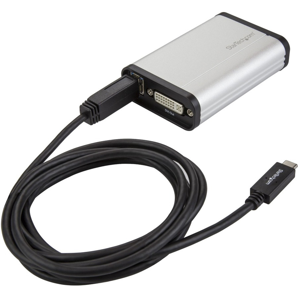 StarTech.com USBC2DVCAPRO StarTech.com DVI to USB C Video Capture Device - USB Capture Card - Windows and Mac - DirectShow Compatible - 1080p 60fps - USBC2DVCAPRO