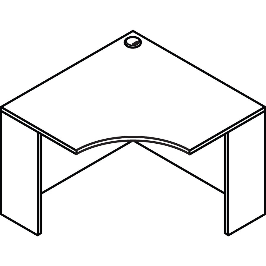 Lorell 69919 Lorell Essentials Series Corner Desk