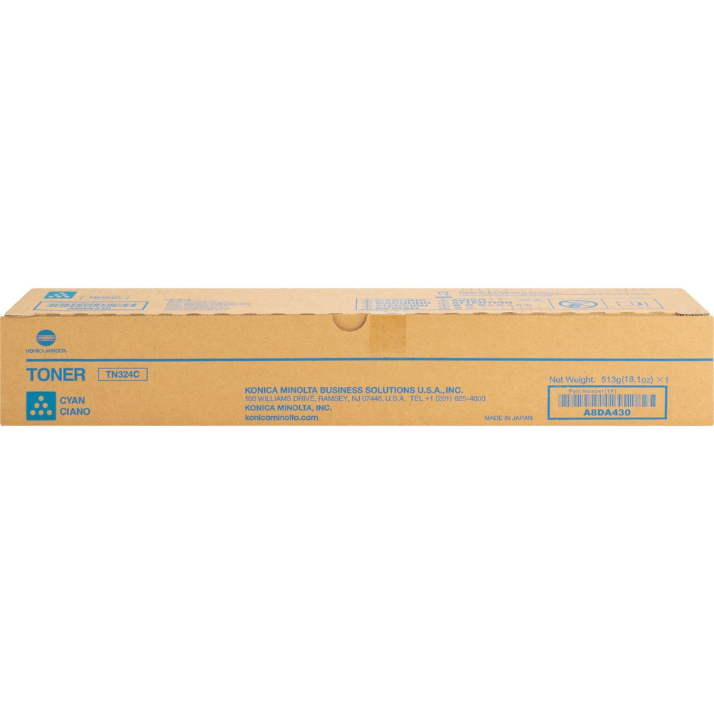 Konica Minolta TN324C Konica Minolta Original Laser Toner Cartridge - Cyan - 1 Each