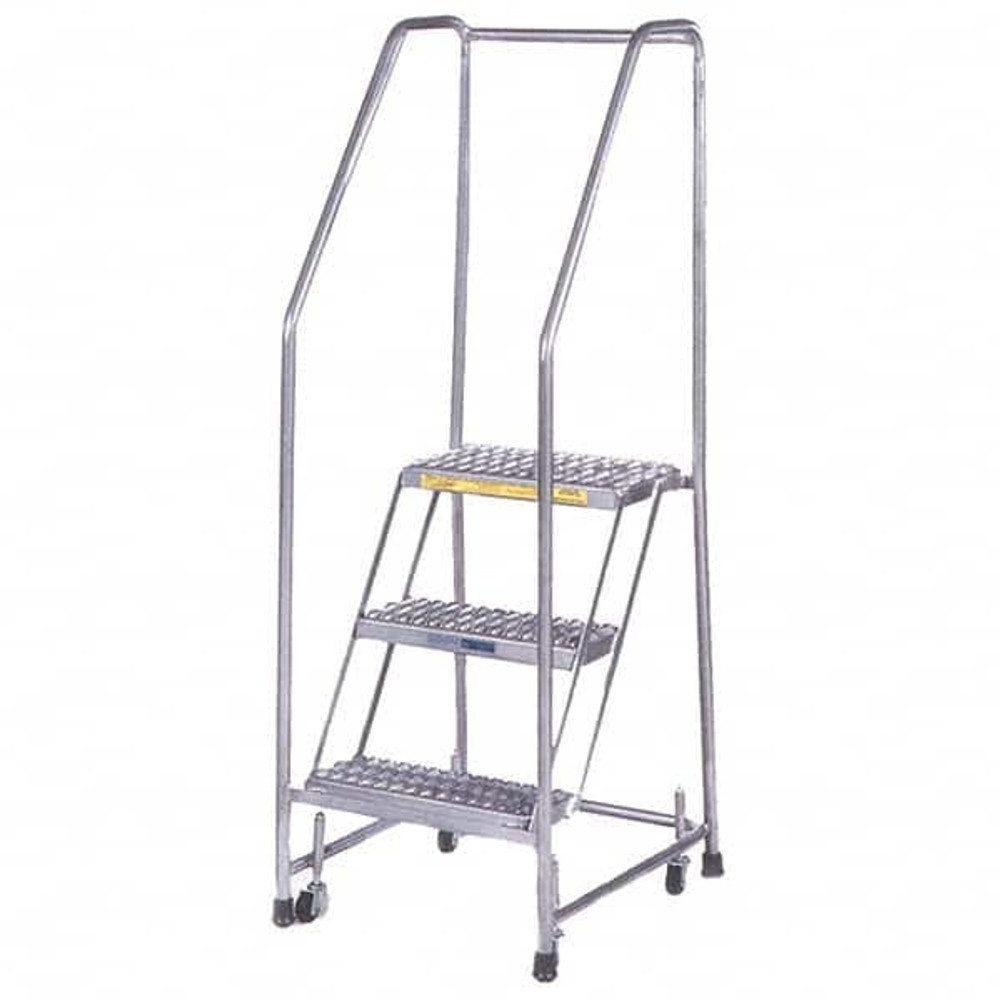 Ballymore A3SH30 Aluminum Rolling Ladder: 3 Step