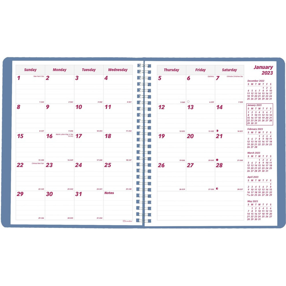 Dominion Blueline, Inc Brownline CB1200G03 Brownline Mountain Monthly 2023 Planner