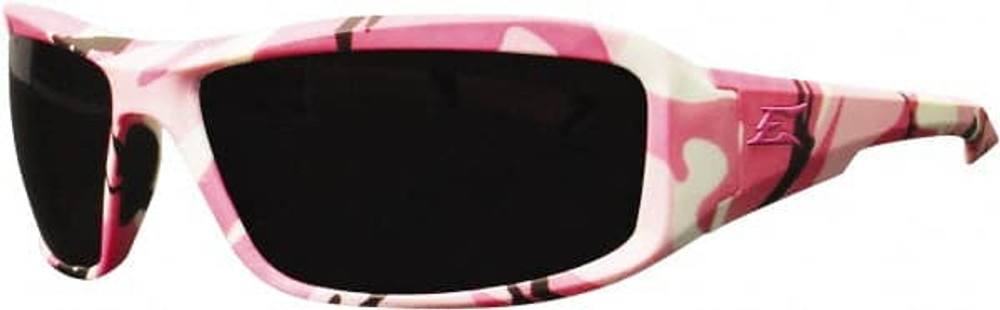 Edge Eyewear TXB216-H1 Safety Glass: Scratch-Resistant, Polycarbonate, Smoke Lenses, Full-Framed, UV Protection