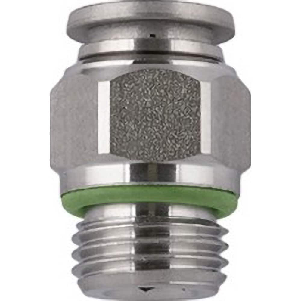 Aignep USA 60020-4-1/8 Push-to-Connect Tube Fitting: 1/8" Thread