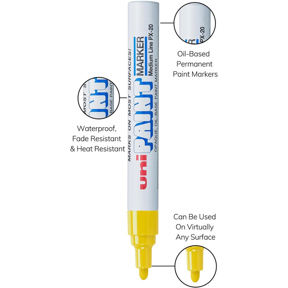 uni-ball Corporation uniball? 63631 uni&reg; uni-Paint PX-20 Oil-Based Paint Marker