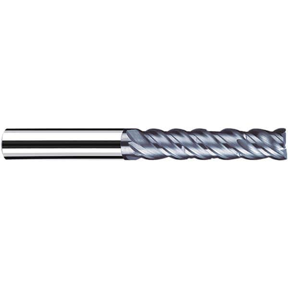 Fraisa P95932530 Square End Mill: 1/2" Dia, 2" LOC, 4 Flute, Solid Carbide