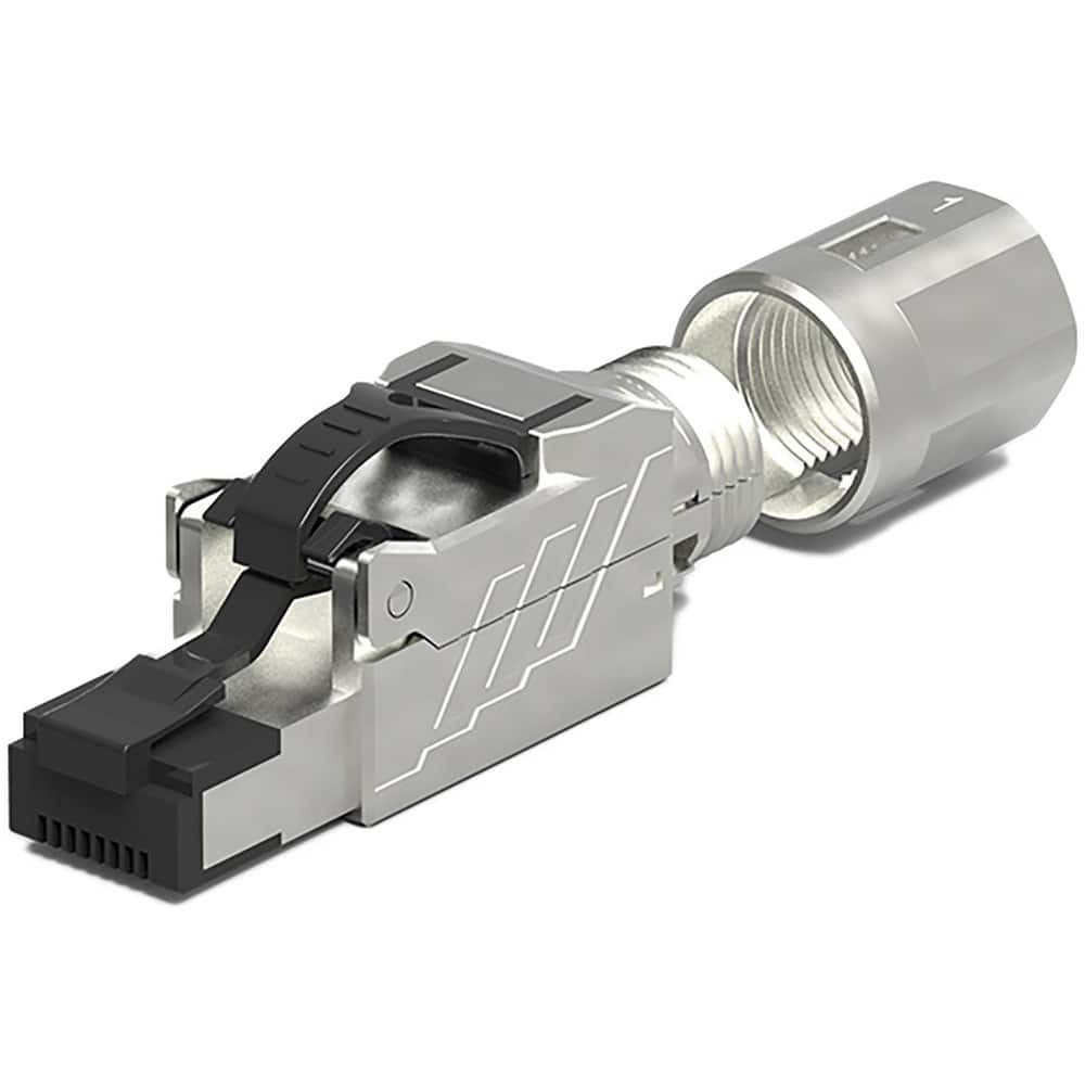 CompuCablePlusUSA L8S24-SMX2 Computer Cable Accessories; Accessory Type: Termination Plug ; Connection Type: RJ45 ; Gender: Male