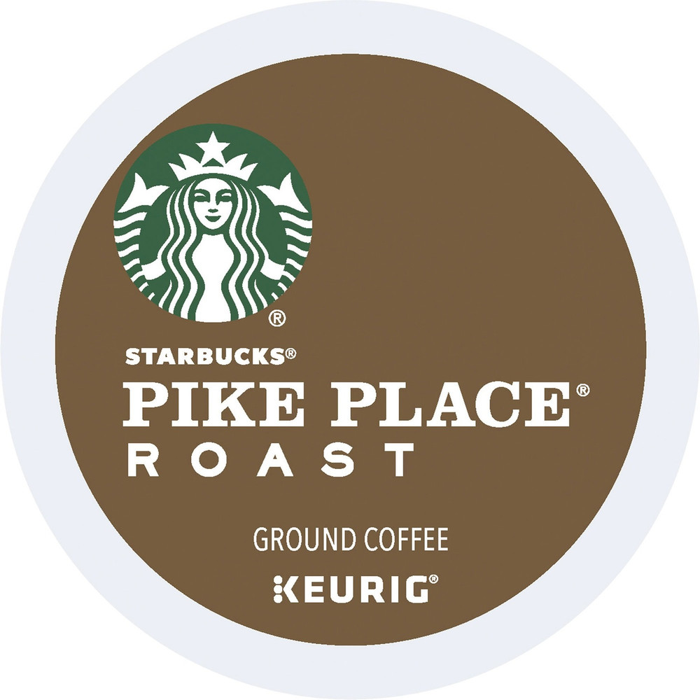 Starbucks Corporation Starbucks 12434812CT Starbucks&reg; K-Cup Pike Place Roast Coffee