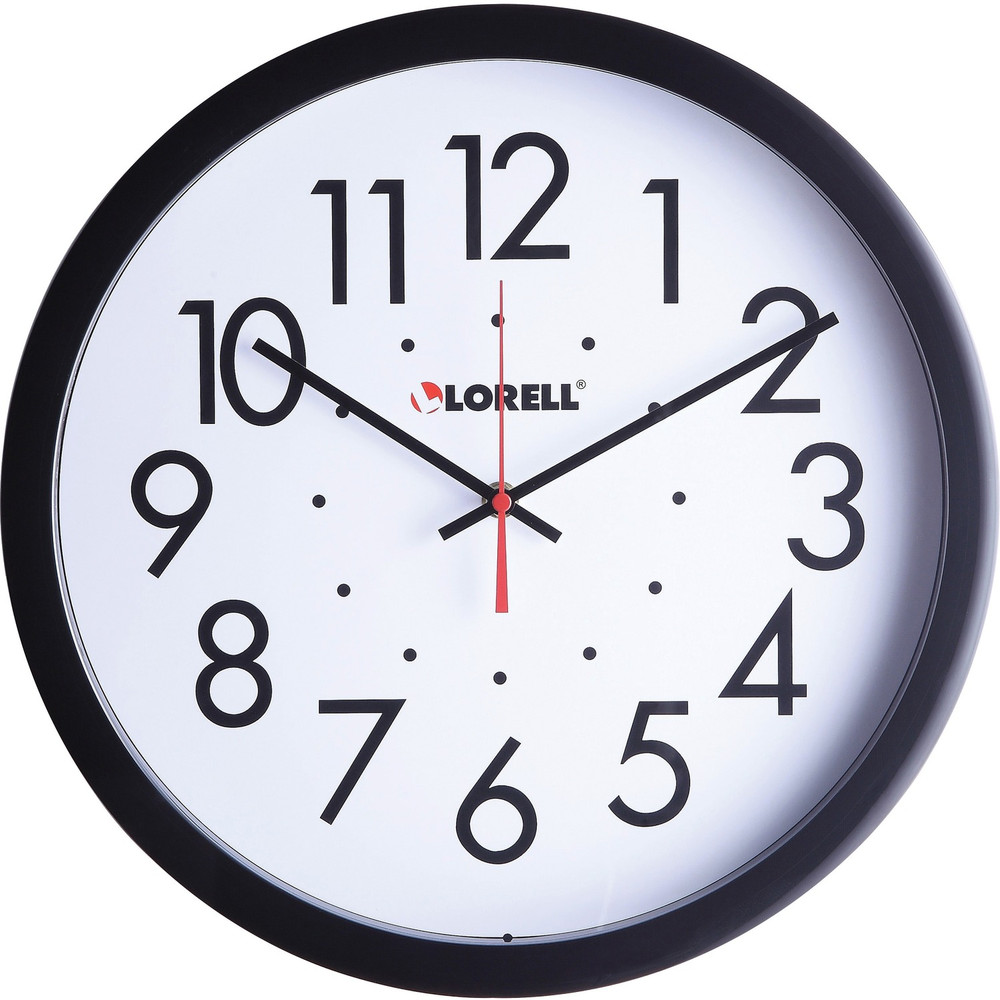 Lorell 61009 Lorell 14-1/2" Self-Set Wall Clock