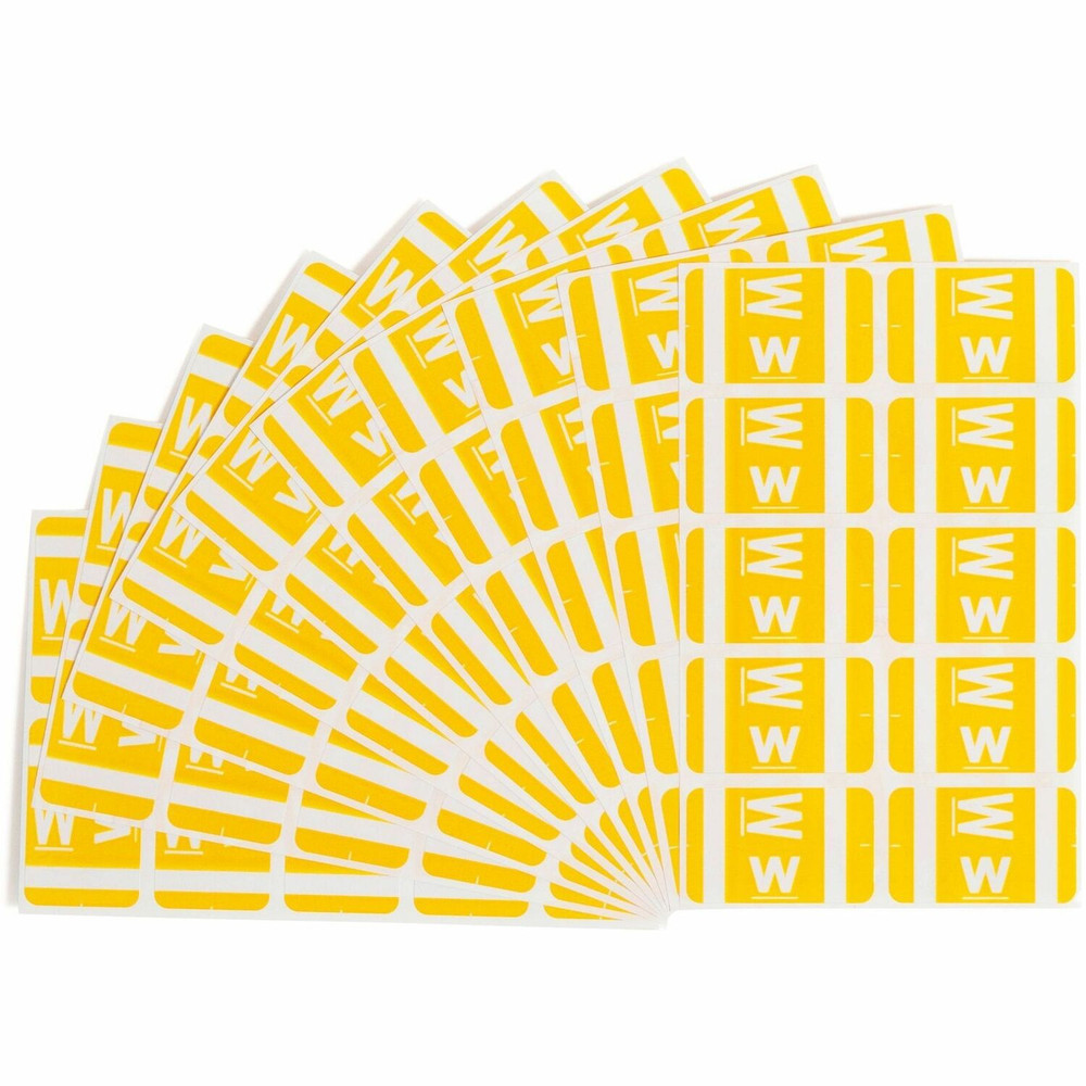 Smead Manufacturing Company Smead 67193 Smead AlphaZ ACCS Color-Coded Labels