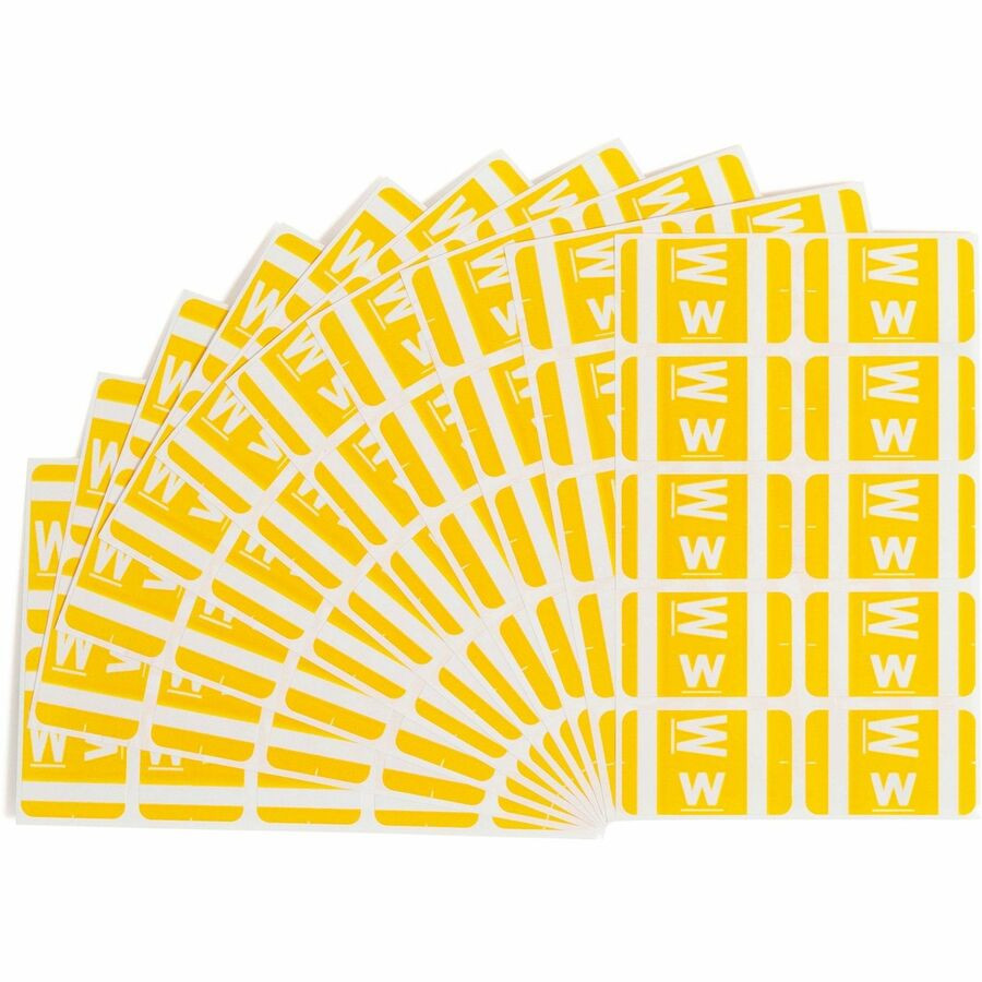 Smead Manufacturing Company Smead 67193 Smead AlphaZ ACCS Color-Coded Labels