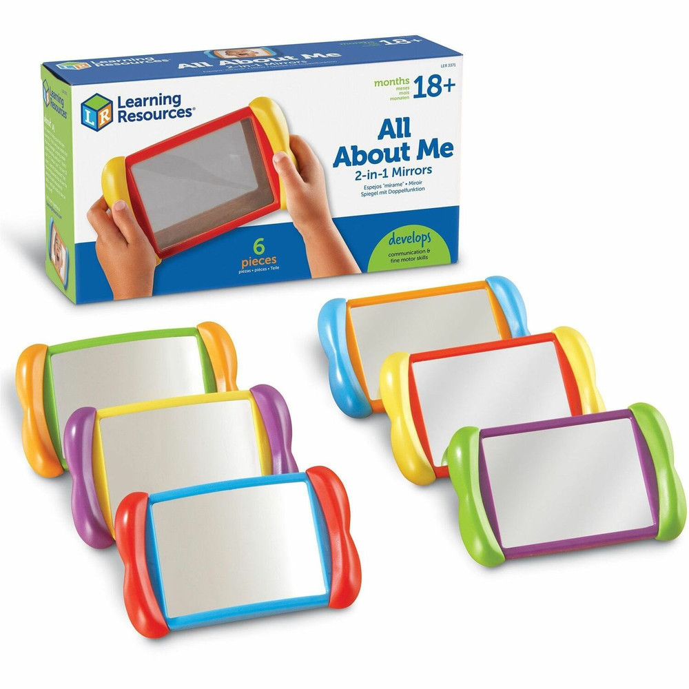 Learning Resources LER3371 Learning Resources All About Me 2-in-1 Mirrors