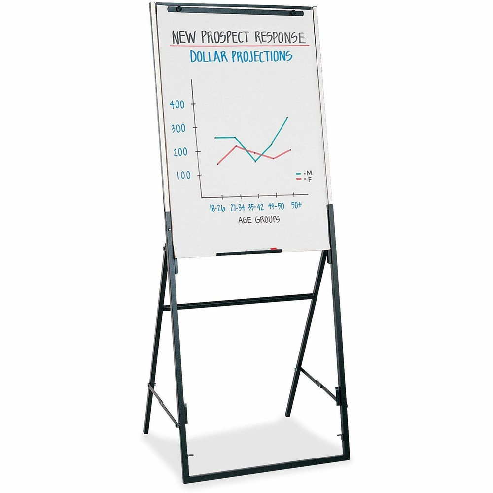 ACCO Brands Corporation Quartet 351900 Quartet Futura Easel Whiteboard/Flip Chart