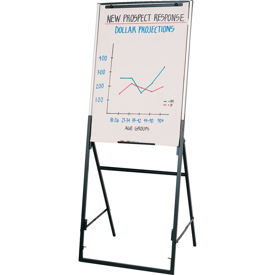 ACCO Brands Corporation Quartet 351900 Quartet Futura Easel Whiteboard/Flip Chart