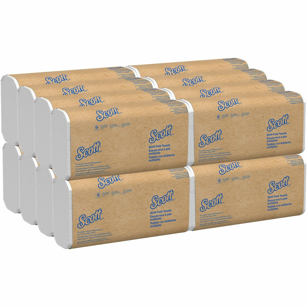 Kimberly-Clark Corporation Scott 01804 Scott Multifold Paper Towels with Absorbency Pockets