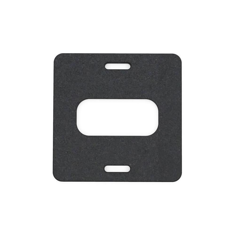 PRO-SAFE 400-B-20R 18-1/2" Wide x 1.8" High Rubber Vertical Panel Rubber Base