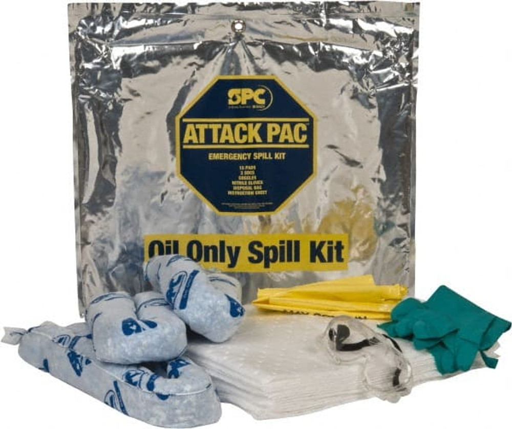 Brady SPC Sorbents SKO-ATK 7 Gal Capacity Oil Only Spill Kit