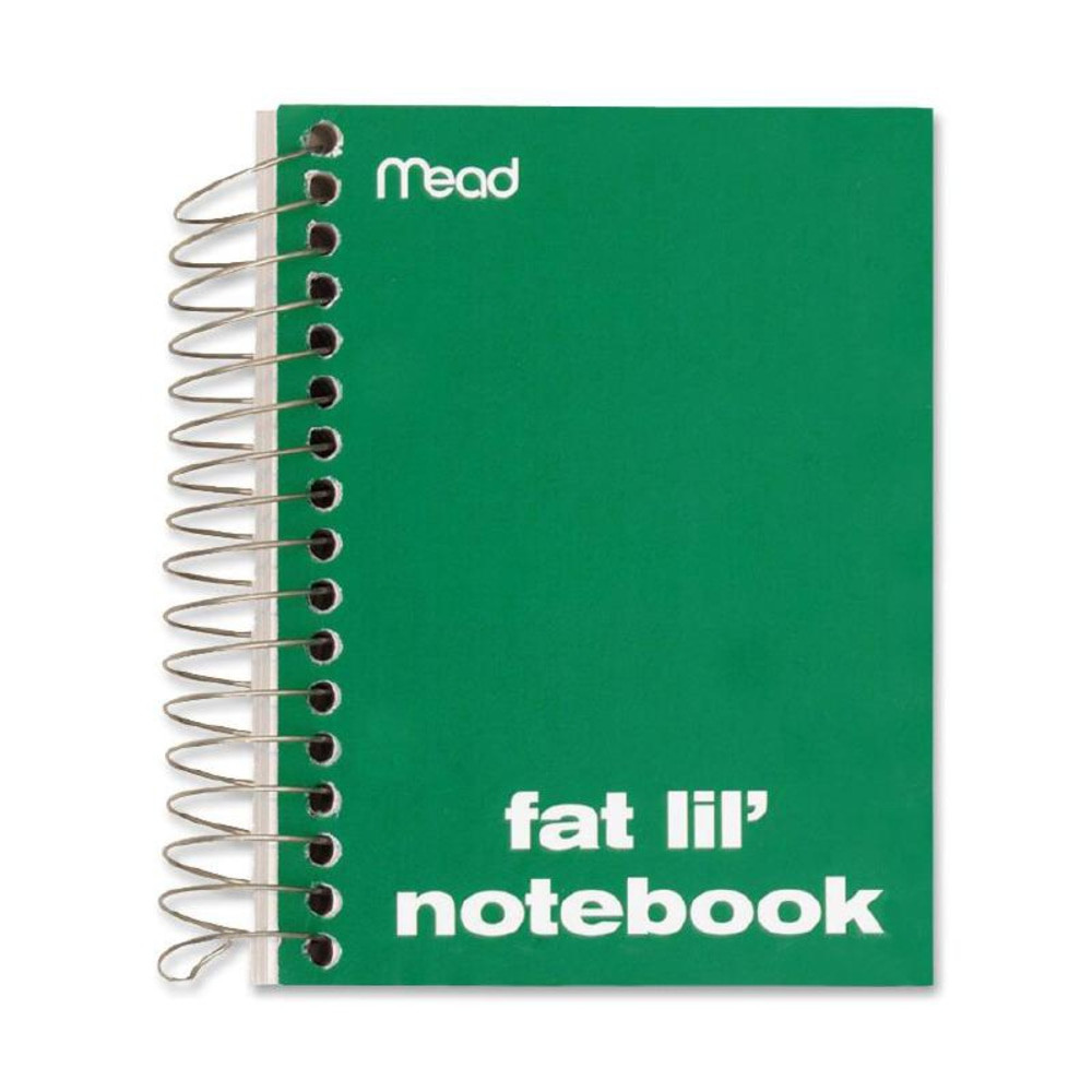 MEADWESTVACO CORP Mead 45390  Fat Lil Wirebound Notebook, 4in x 5 1/2in, 200 Sheets, Assorted Colors