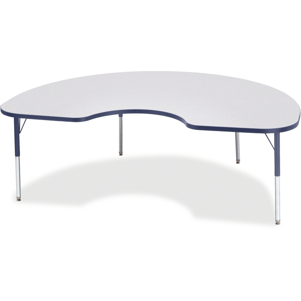 Jonti-Craft, Inc Jonti-Craft 6423JCE112 Jonti-Craft Berries Elementary Height Color Edge Kidney Table