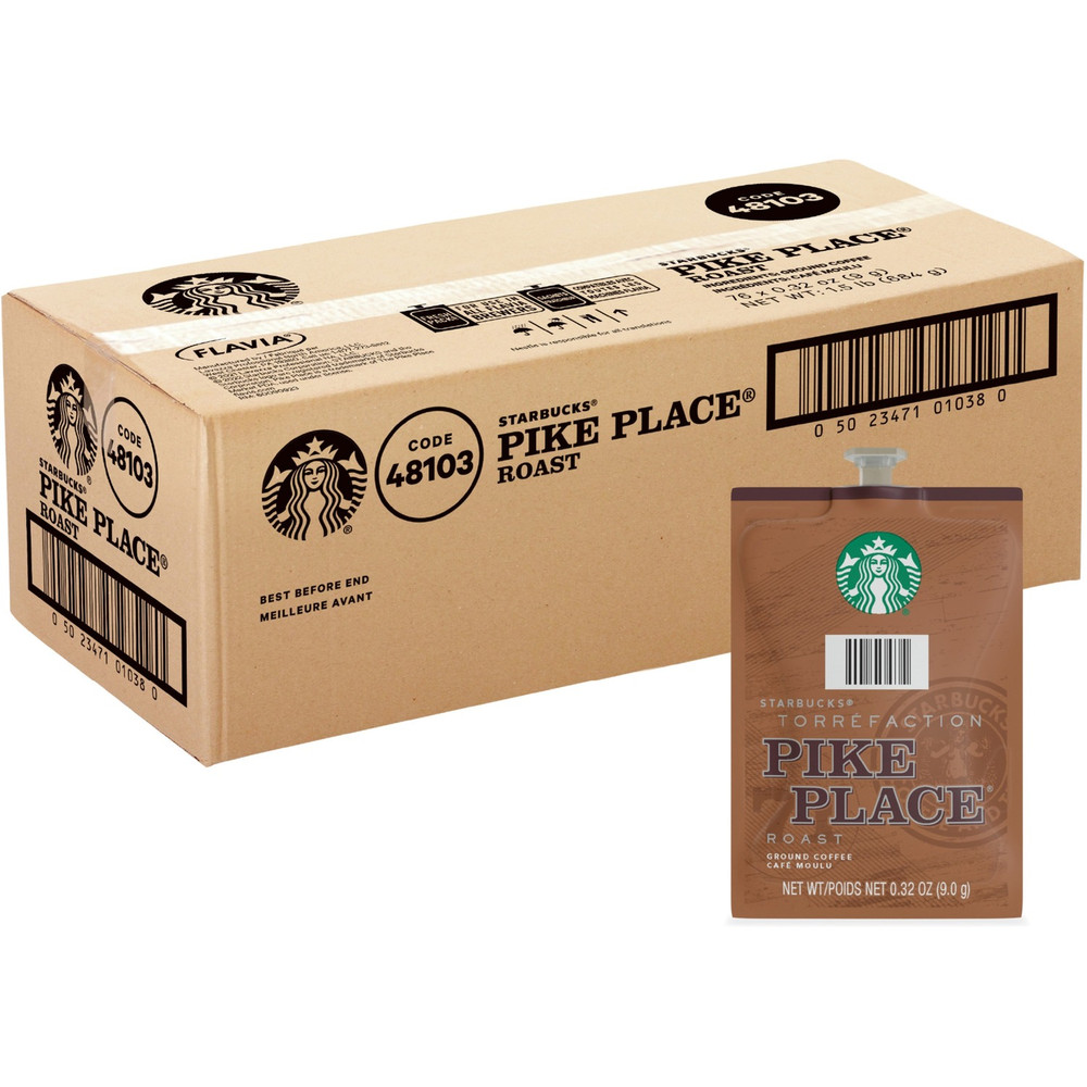 Lavazza North America Lavazza 48103 Starbucks Freshpack Pike Place Roast Coffee