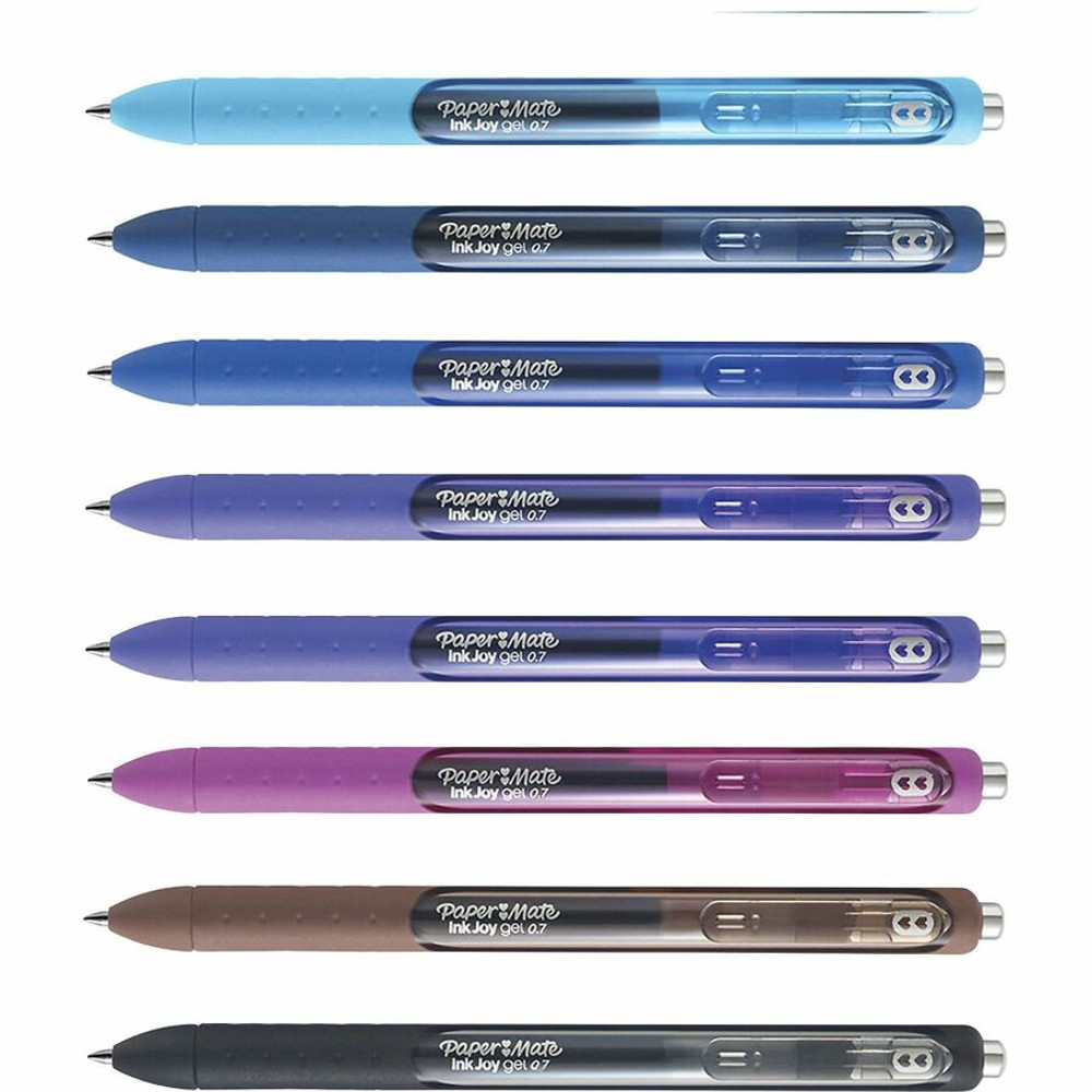 Newell Brands Paper Mate 1951718 Paper Mate InkJoy&reg; Gel Pens, Medium Point, 0.7 mm, Assorted Colors, Pack Of 20