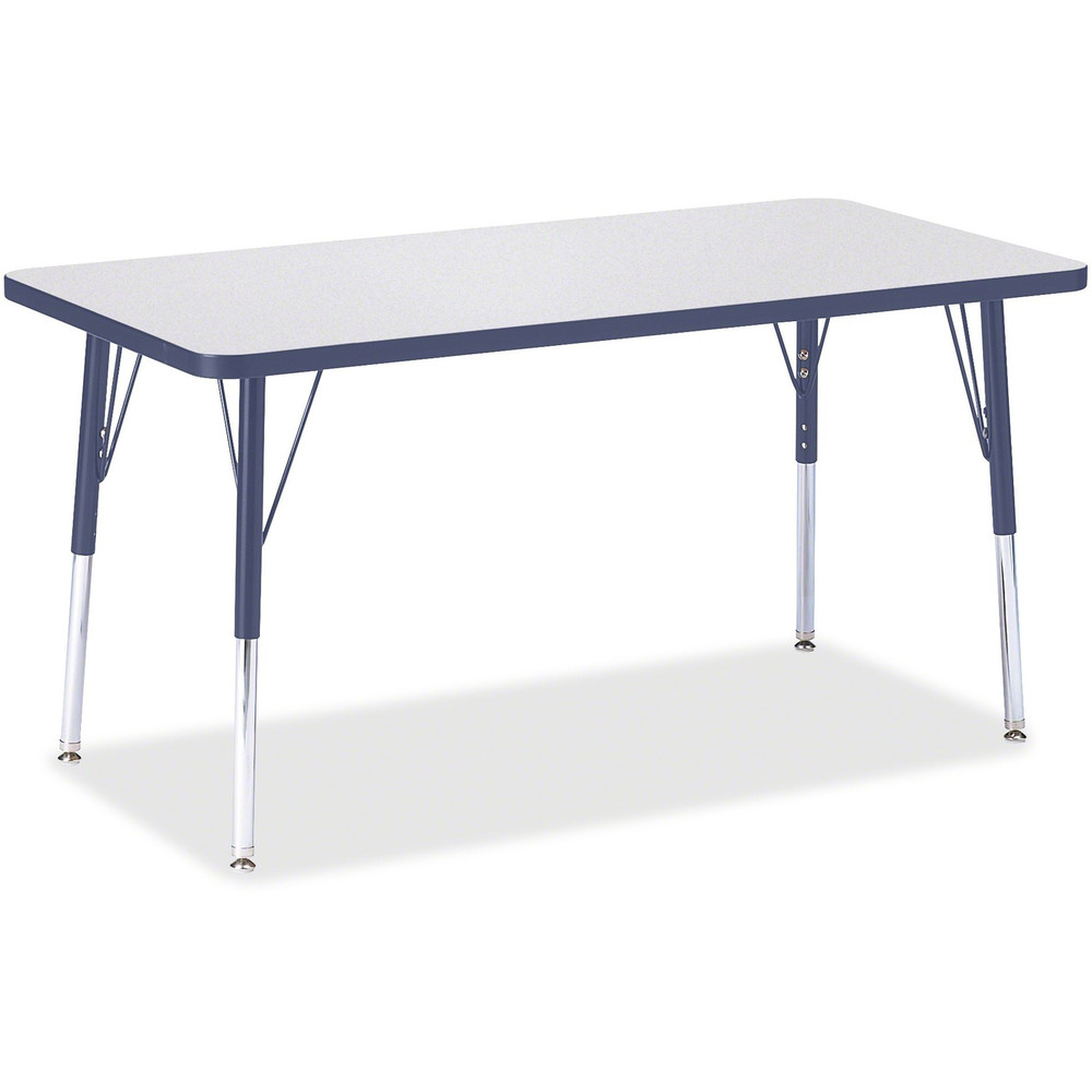 Jonti-Craft, Inc Jonti-Craft 6403JCA112 Jonti-Craft Berries Adult Height Color Edge Rectangle Table