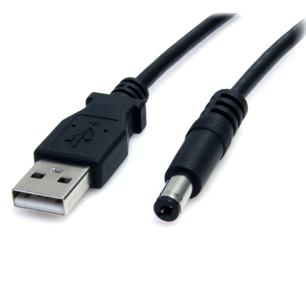 STARTECH.COM USB2TYPEM  3 ft USB to Type M Barrel 5V DC Power Cable - Charge your 5V DC devices using your computer USB port - usb to 5.5mm - usb to 5v dc cable - usb to dc plug -usb to type m barrel