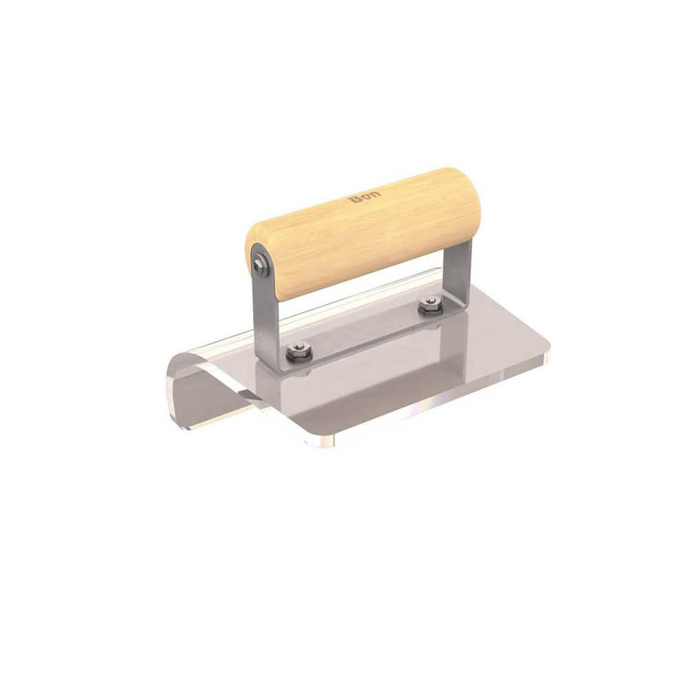 Bon Tool 12-694 Trowels; Trowel Type: Outside Corner Tool ; Blade Type: Round ; Blade Material: Plexiglass ; Handle Material: Wood