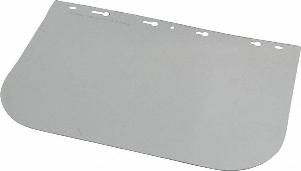 Sellstrom S35000 Face Shield Windows & Screens: Face Shield, Clear, 8" High, 0.04" Thick