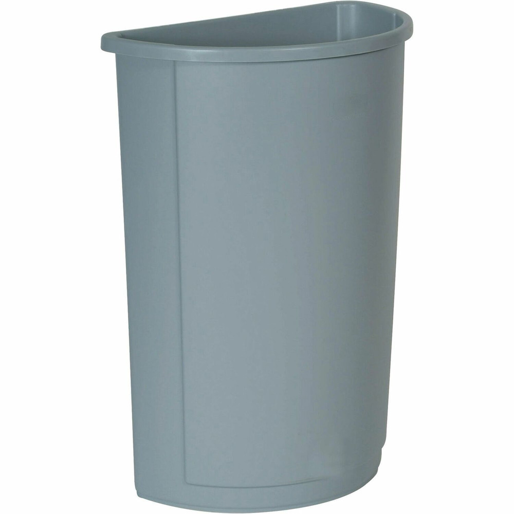 Rubbermaid Commercial Products Rubbermaid Commercial 352000 GRAY Rubbermaid Commercial Half Round Wastebaskets