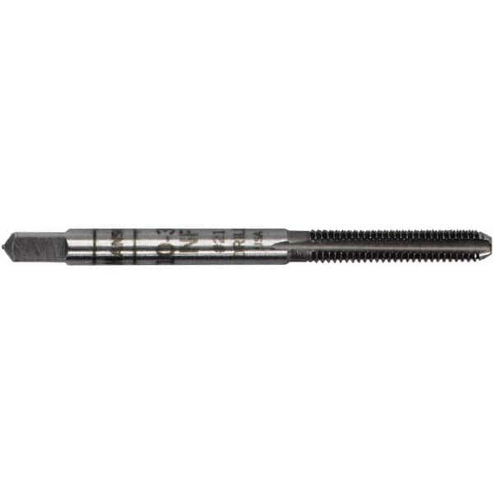 Irwin 1827ZR Straight Flute Tap: M6x1.00 Metric Coarse, 4 Flutes, Bottoming, 2B Class of Fit, Carbon Steel