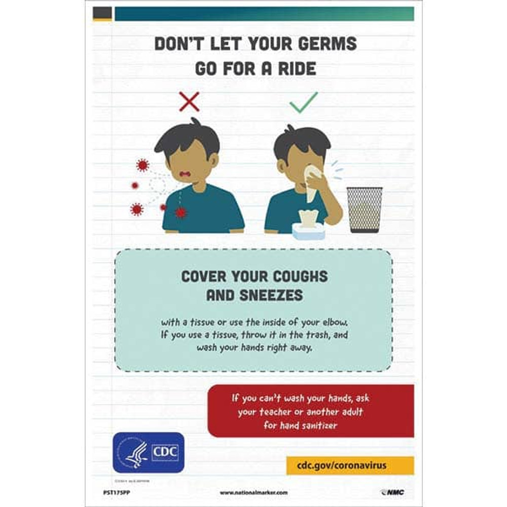 AccuformNMC Training & Safety Awareness Posters; Subject: General Safety & Accident Prevention; Training Program Title: Emergency Aid Poster PST175PP