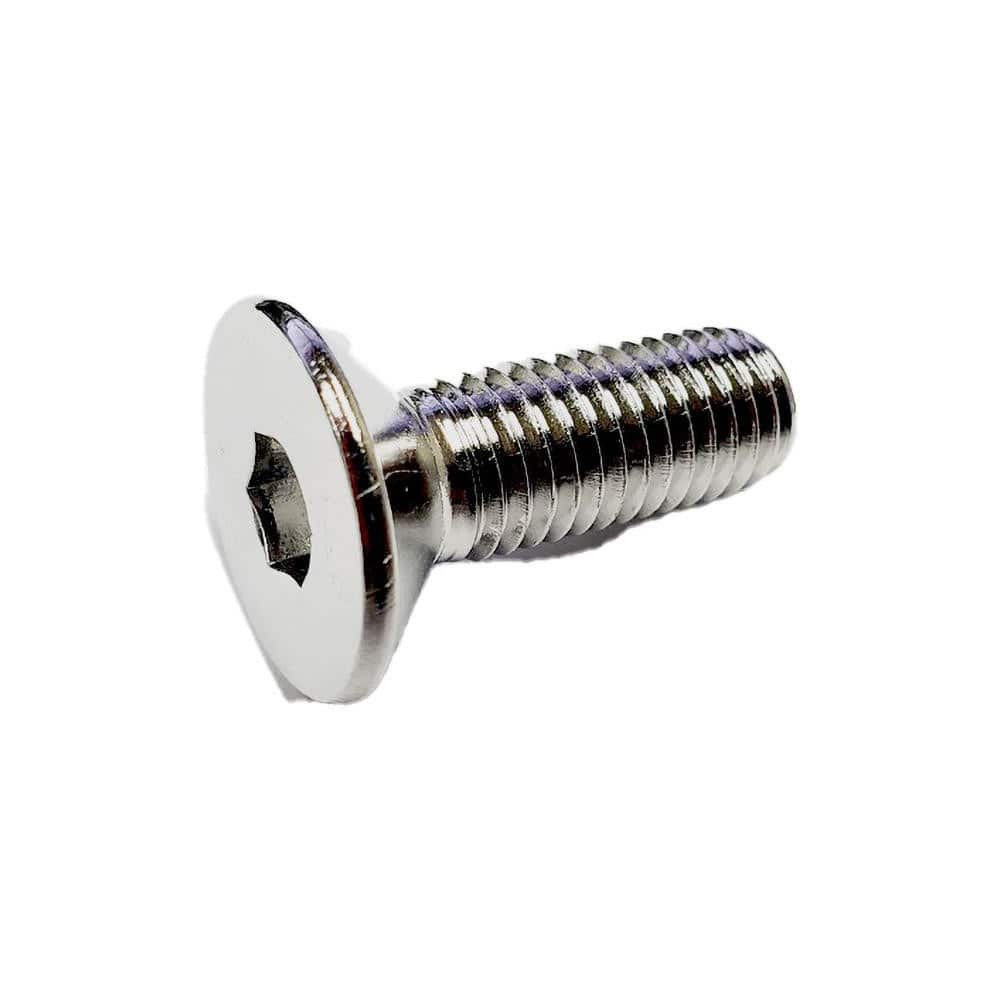 Foreverbolt FBFHEADS5161834 Flat Socket Cap Screw: 18-8 Stainless Steel, 5/16-18x3/4 Long (PK 25),NL-19.  Finish