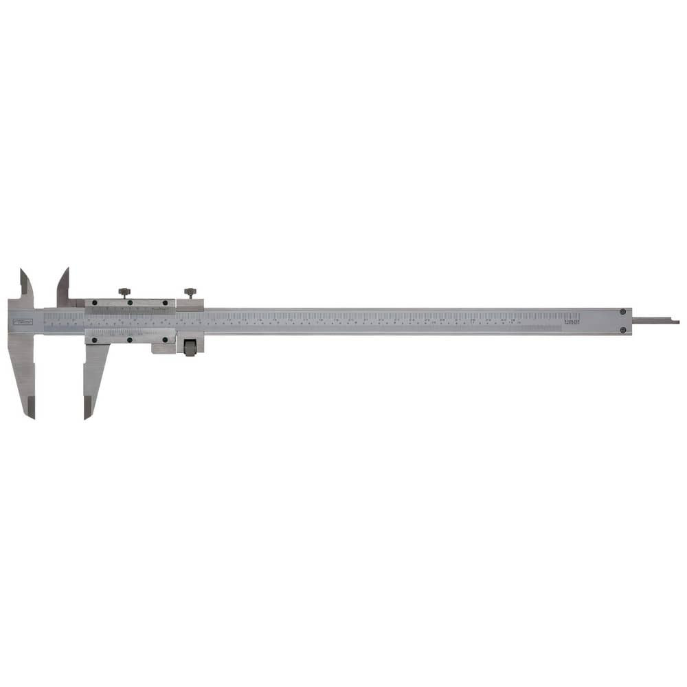 Fowler 520580120 Dial Calipers; Accuracy (Decimal Inch): +/-.001 ; Minimum Measurement (Decimal Inch): 0.0000 ; Maximum Measurement (mm): 300 ; Maximum Measurement (Decimal Inch): 12.0000 ; Caliper Material: Stainless Steel ; Jaw Adjustment Type: Fin
