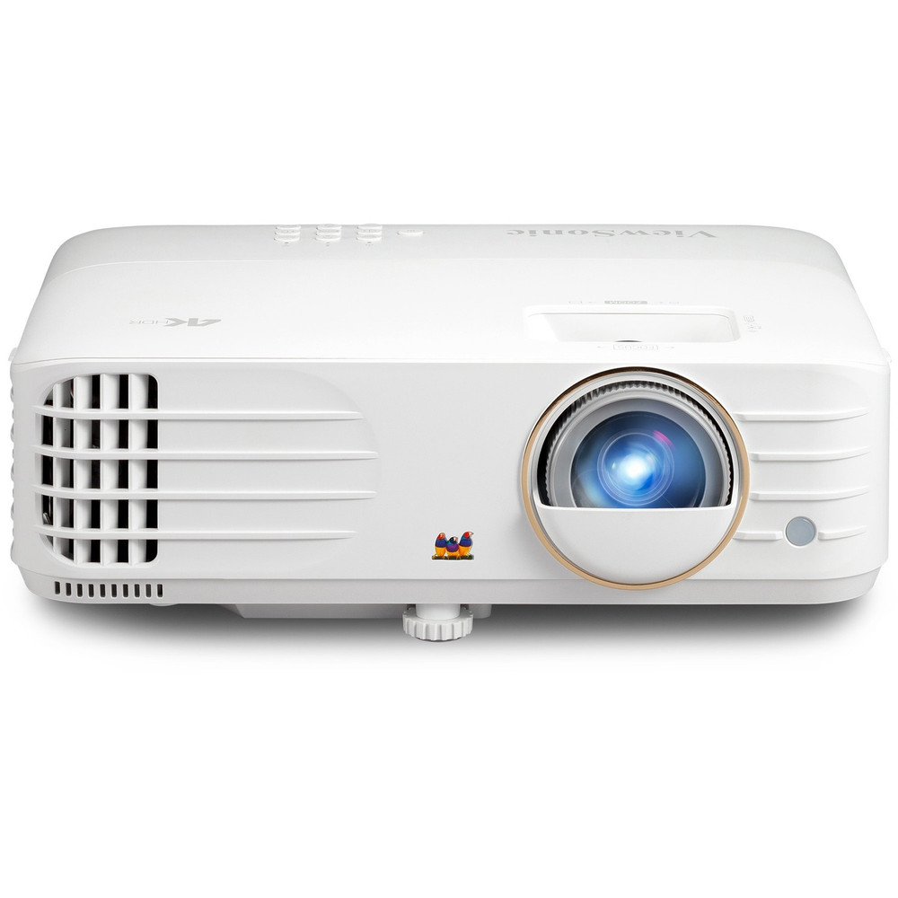 ViewSonic Corporation ViewSonic PX748-4K ViewSonic (PX748-4K) 4K UHD Projector with 4000 Lumens 240 Hz 4.2ms HDR Support Auto Keystone Dual HDMI and USB C for Home Theater Day and Night, Stream Netflix with Dongle