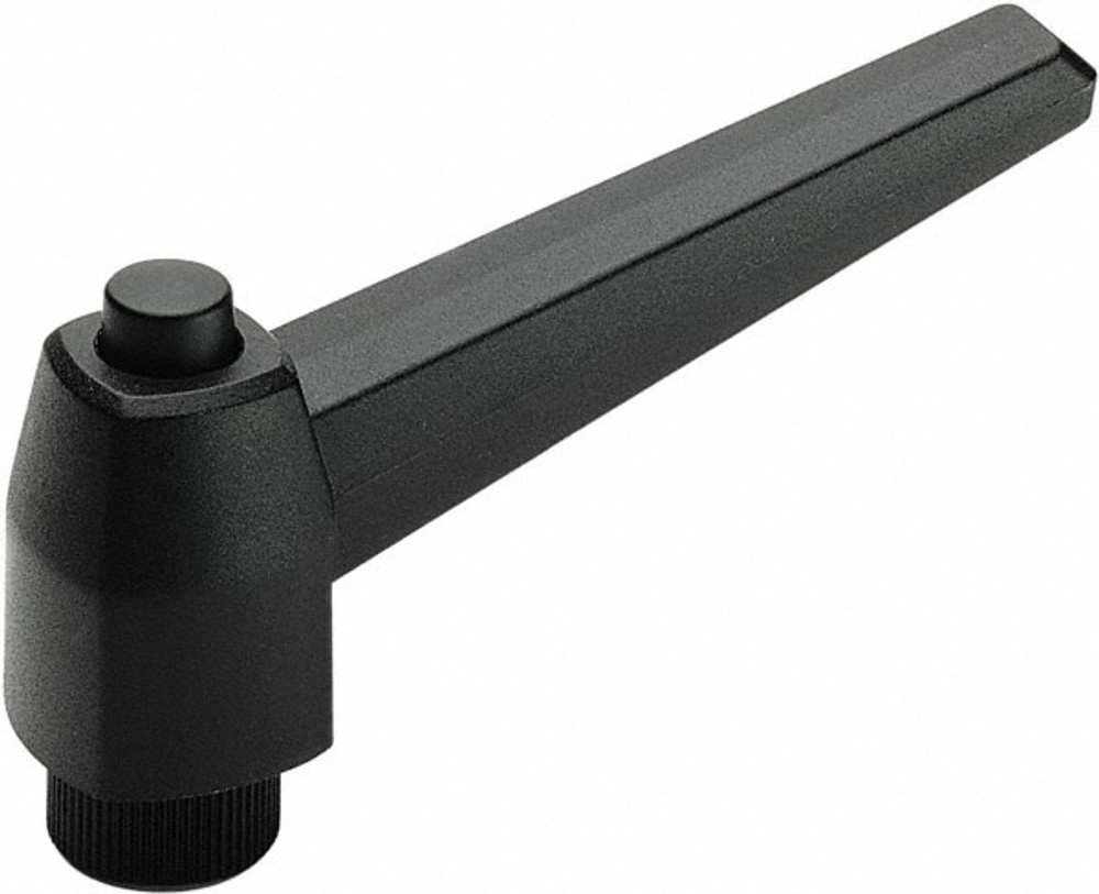 Elesa 941421 Adjustable Clamping Handle: 5/16-18 Thread, Fiberglass Reinforced Technopolymer