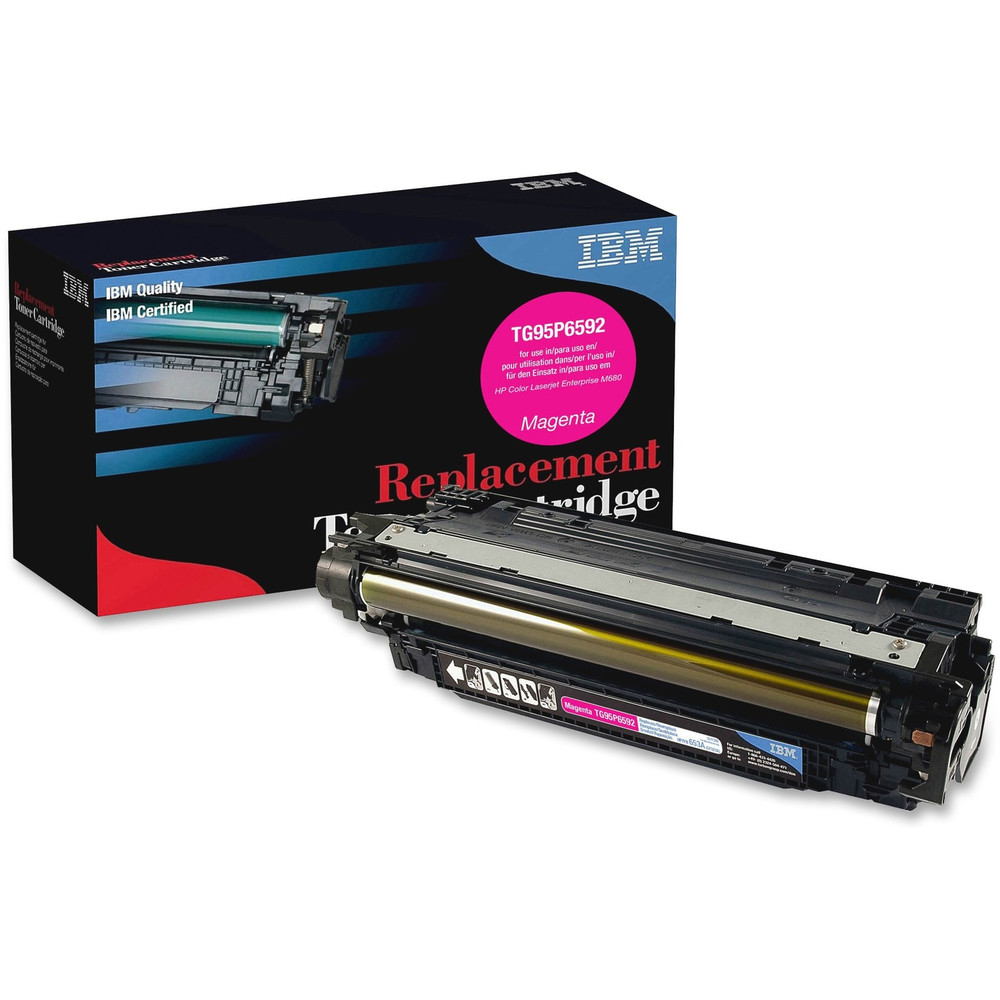 IBM Corporation IBM TG95P6592 IBM Remanufactured Laser Toner Cartridge - Alternative for HP 653A (CF323A) - Magenta - 1 Each